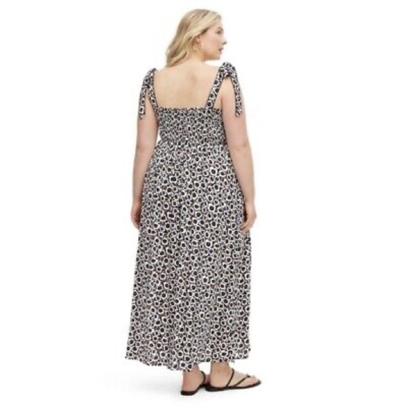 Diane Von Furstenberg x Target Smocked Maxi dress, BNWT, size XXL - Picture 4 of 14
